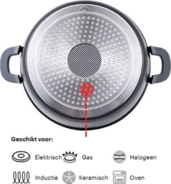 Cheffinger 28cm Lage Kookpot / Braadpan - CF-SC28 -Tefal Shop 1110x1200