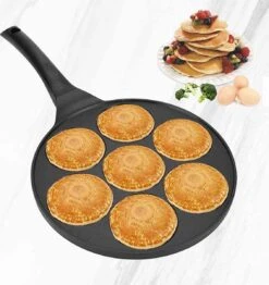Merkloos Joyful-things Pancake Pan - Inclusief Deegdispenser- Pancake Set- Pan-Crêpemaker/Pannenkoeken- 7 Kop Marmeren Anti Laag -Tefal Shop 1132x1200