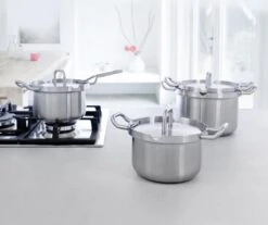 BK Q-linair Master RVS Pannenset - 5-delig - Veilig Afgietsysteem -Tefal Shop 1200x1008 1