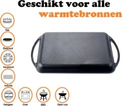 Kicinn Grillplaat - Gietijzer - Geëmailleerd - Incl. Accessoires - Ø 33 X 21.8 Cm (LxB) -Tefal Shop 1200x1045