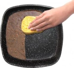 Herenthal Dubbele Grillpan - Ø 28 Cm - Koekenpan - Keramische Pan - Marmeren Coating Met Antiaanbaklaag - PFAS & PFOA Vrij - Pan - Grill - Vermindert Geur, Rook En Oliespatten - Zilver -Tefal Shop 1200x1097