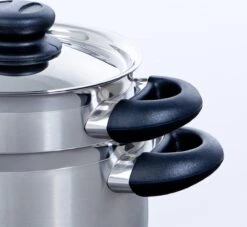 BK Karaat+ Pannenset - 5-delig - RVS – Geschikt Voor Alle Warmtebronnen -Tefal Shop 1200x1104