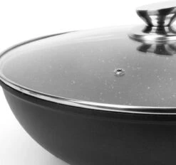 Cheffinger | Luxe Wokpan Met Deksel | 36CM | Alle Warmtebronnen | Oriental -Tefal Shop 1200x1127