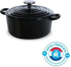 BK Bourgogne Braadpan Ø 20 Cm - Zwart - Gietijzer - Inductie -Tefal Shop 1200x1134 1