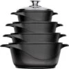 Smile 10-delige Pannenset - Type MGK-12 - Zwart