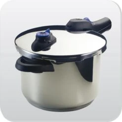 BK Snelkookpan 22 Cm / 6L - RVS - Glans - Inductie -Tefal Shop 1200x1196 3