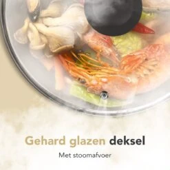 Rochester 18-delige Pannenset Met Deksels - Kookpotten - Koekenpannen Steelpannen - Aluminium - Zwart 22 Rochester 18-delige Pannenset Met Deksels - Kookpotten - Koekenpannen Steelpannen - Aluminium - Zwart -Tefal Shop 1200x1200 1000