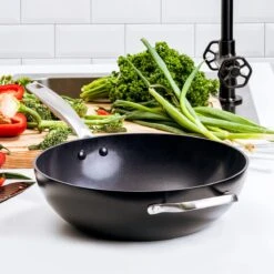 GreenPan Copenhagen Wok Met Extra Handvat 30cm/4.8L -Tefal Shop 1200x1200 36
