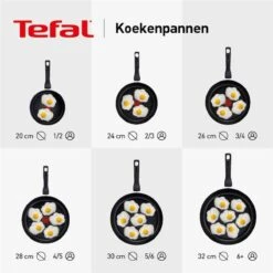 Tefal Ultimum - Pannenset - 3 Stuks | Koekenpan 24cm | Koekenpan 28cm | Wokpan 28cm | INDUCTIE - PFAS-vrij -Tefal Shop 1200x1200 421