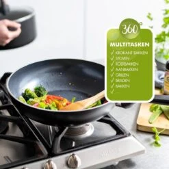 GreenPan Memphis Keramische Wokpan - Ø 28 Cm - PFAS-vrij -Tefal Shop 1200x1200 50