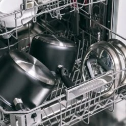 BK Flow Cool Black Glas Kookpannenset - 4-delig - Zwart - Glazen Deksel - Veilig Afgietsysteem - Inductie -Tefal Shop 1200x1200 545