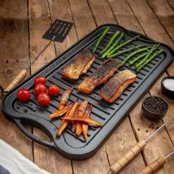 Nuovva Dubbelzijdig Gietijzeren Grillplaat - 50cm X 26cm -Tefal Shop 1200x1200 699
