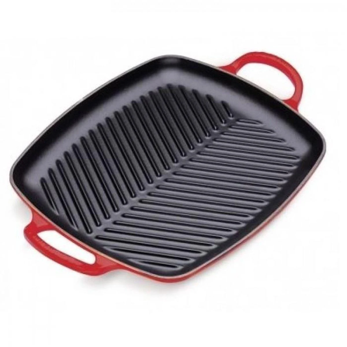 Le Creuset Rechthoekige Grill 30cm Kersenrood 4 Le Creuset Rechthoekige Grill 30cm Kersenrood - Afbeelding 4