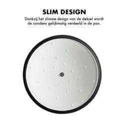 MOA Gietijzeren Braadpan - Inhoud 5,7 Liter - 26CM - Rond - Alle Warmtebronnen - Ook Voor Inductie - Gewicht 5,8 Kg - Wit - C26W -Tefal Shop 1200x1200 808