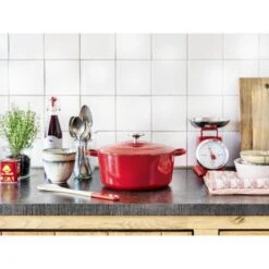BK Bourgogne Braadpan Ø 28 Cm - Rood - Gietijzer - Inductie -Tefal Shop 1200x1200 921