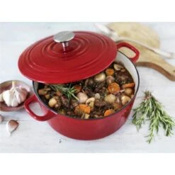BK Bourgogne Braadpan Ø 28 Cm - Rood - Gietijzer - Inductie -Tefal Shop 1200x1200 922