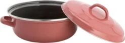 Lite-Body - Magnus Braadpan 24cm/2,5l Met Deksel - Emaille - Oud Roze - Inductie -Tefal Shop 1200x416