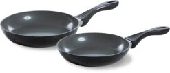 BK Easy Basic Ceramic Koekenpannenset - Ø20 Cm En Ø24 Cm - PFAS-vrij -Tefal Shop 1200x517