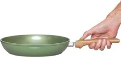 Just Vegan Koekenpan ECO Met Afneembaar Handvat 20 Cm Aluminium Groen -Tefal Shop 1200x570 1