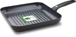 GreenPan Cambridge Grillpan 28cm - Zwart - Inductie - PFAS-vrij -Tefal Shop 1200x599
