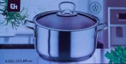 KOOPMAN Roestvrijstalen Pan 4,5 Liter - Met Glazen Deksel -Tefal Shop 1200x606 5