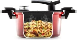 Rosmarino - Snelkookpan Met Glazen Deksel - Zwart - Ø24cm - 5 Liter - 100% PFAS & PFOA Vrij - Aluminium - Pressure Cooker - Non-stick Minerale Coating - Ergonomische Handgrepen - Geschikt Voor Alle Warmtebronnen -Tefal Shop 1200x622 1