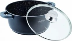Cheffinger Pannenset 6-delig - Inductie - Met Deksels - Zwart - Koudgrepen - Ø20, 24 & 28 Cm -Tefal Shop 1200x682 4