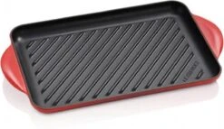 Le Creuset - Gietijzeren Grillplaat - 32x22cm - Kersenrood 13 Le Creuset - Gietijzeren Grillplaat - 32x22cm - Kersenrood -Tefal Shop 1200x697 5