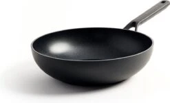 KitchenAid Classic Forged Aluminium Wok ø28cm - Zwart - Inductie - Anti-aanbak