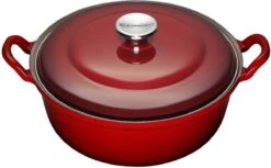 Le Creuset Braadpan Faitout Tradition Kersenrood - ø 24 Cm / 3 Liter -Tefal Shop 1200x745 1