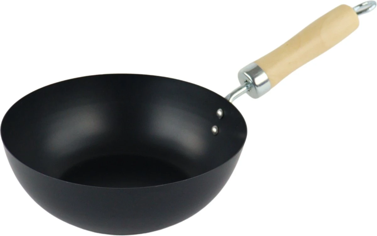 Orange85 Wokpan - Non Stick - Zwart - 20 Cm - Geschikt Voor Gas 1 Orange85 Wokpan - Non Stick - Zwart - 20 Cm - Geschikt Voor Gas
