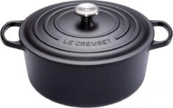 Le Creuset Signature Braadpan - 4,2 L - 24 Cm - Zwart -Tefal Shop 1200x754 4