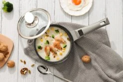 Swiss Pro+ | Set 14 Delige Pannenset | Inductie - Pannensets - Glazen Deksel - Met Afneembare Handgreep - Marmeren Interieur -PFAS-vrij | Grey / Silver 15 Swiss Pro+ | Set 14 Delige Pannenset | Inductie - Pannensets - Glazen Deksel - Met Afneembare Handgreep - Marmeren Interieur -PFAS-vrij | Grey / Silver -Tefal Shop 1200x799 101