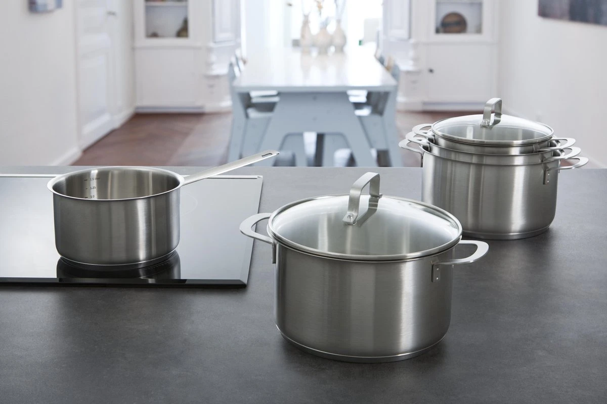 BK Bistro Pannenset - 5 Delig - Inductie 2 BK Bistro Pannenset - 5 Delig - Inductie - Afbeelding 2