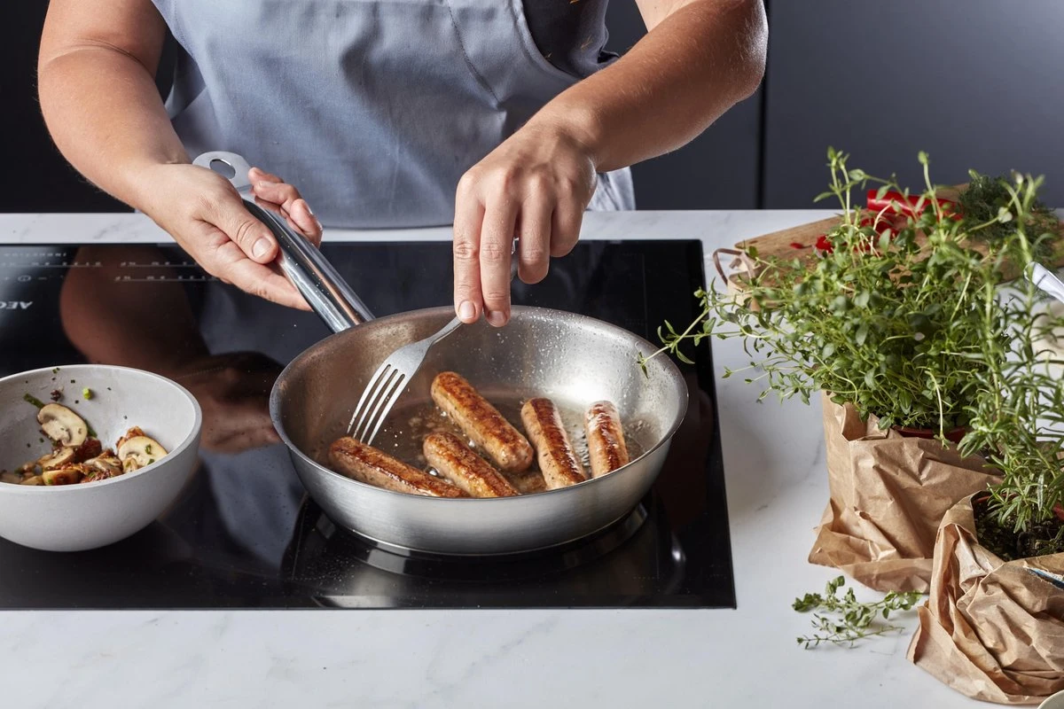 Demeyere Restoline 3 RVS Koekenpan – Koekenpan Inductie - 32 Cm – PTFE-vrij 6 Demeyere Restoline 3 RVS Koekenpan – Koekenpan Inductie - 32 Cm – PTFE-vrij - Afbeelding 6