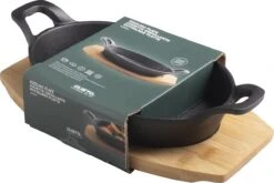 Gusta - Gietijzer Pannetje - Met Onderzetter Plank - 22,5x12cm -Tefal Shop 1200x804 4