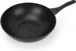 Swiss Pro+ Wokpan - Met Glazen Deksel - 28cm - Zwart -Tefal Shop 1200x805 1