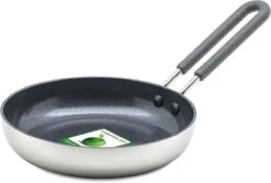 GreenPan Mini Koekenpan 14cm - Zilver - Inductie - PFAS-vrij -Tefal Shop 1200x811