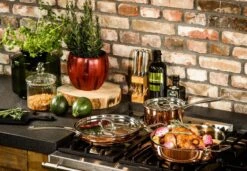 Koekenpan Ø26cm Met Deksel - Inductie - Koper - DUCQ -Tefal Shop 1200x832