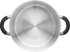 Sola Pannenset Venice - 4 Delig - Ø 16,16,18,20 Cm - Zilver - RVS - Sandwichbodem -Tefal Shop 1200x887 1