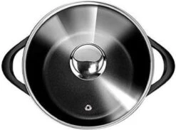 Smile - 8 Delige Pannenset - Antiaanbaklaag - Vaatwasser Bestendig - Geschikt Voor Iedere Kookplaat - MGK-18 - Zwart -Tefal Shop 1200x889 2