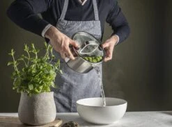 Sola Pannenset Juvia - 4 Delig - Ø 16,16,18,20 Cm - Zilver - RVS - Sandwichbodem -Tefal Shop 1200x889