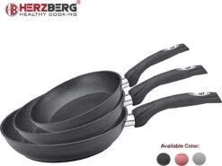 Herzberg HG-FP3: 3-Delige Koekenpan Van Gesmeed Aluminium 20/24/28 - ZILVER -Tefal Shop 1200x898 4