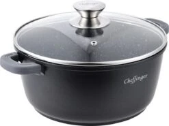 Cheffinger Kookpan/Diepe Pan Met Deksel - 20cm - 2,5L -Tefal Shop 1200x898 6