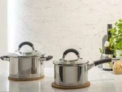 Sola Pannenset Venice - 4 Delig - Ø 16,16,18,20 Cm - Zilver - RVS - Sandwichbodem -Tefal Shop 1200x906 11