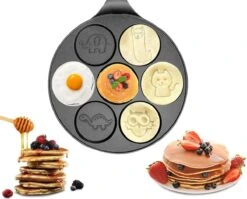 Pancake Pan Met Dierlijke Vormen - Pannenkoekenpan - Crêpemaker - Pancakes Set -Tefal Shop 1200x968