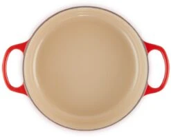 Le Creuset - Gietijzeren - Lage Braadpan - 24cm - Kersenrood -Tefal Shop 1200x969 7