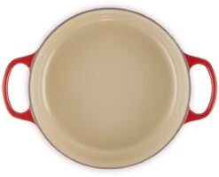 Le Creuset - Gietijzeren - Lage Braadpan - 24cm - Kersenrood -Tefal Shop 1200x971 1