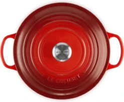 Le Creuset Braadpan Signature Kersenrood - ø 28 Cm / 6.7 Liter -Tefal Shop 1200x988 2