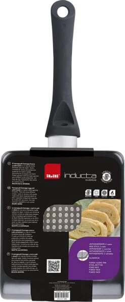 Merkloos TIB Japanse Stijl Omeletpan - Eierpan - Tamagoyaki - Geschikt Voor Inductie -Tefal Shop 499x1200